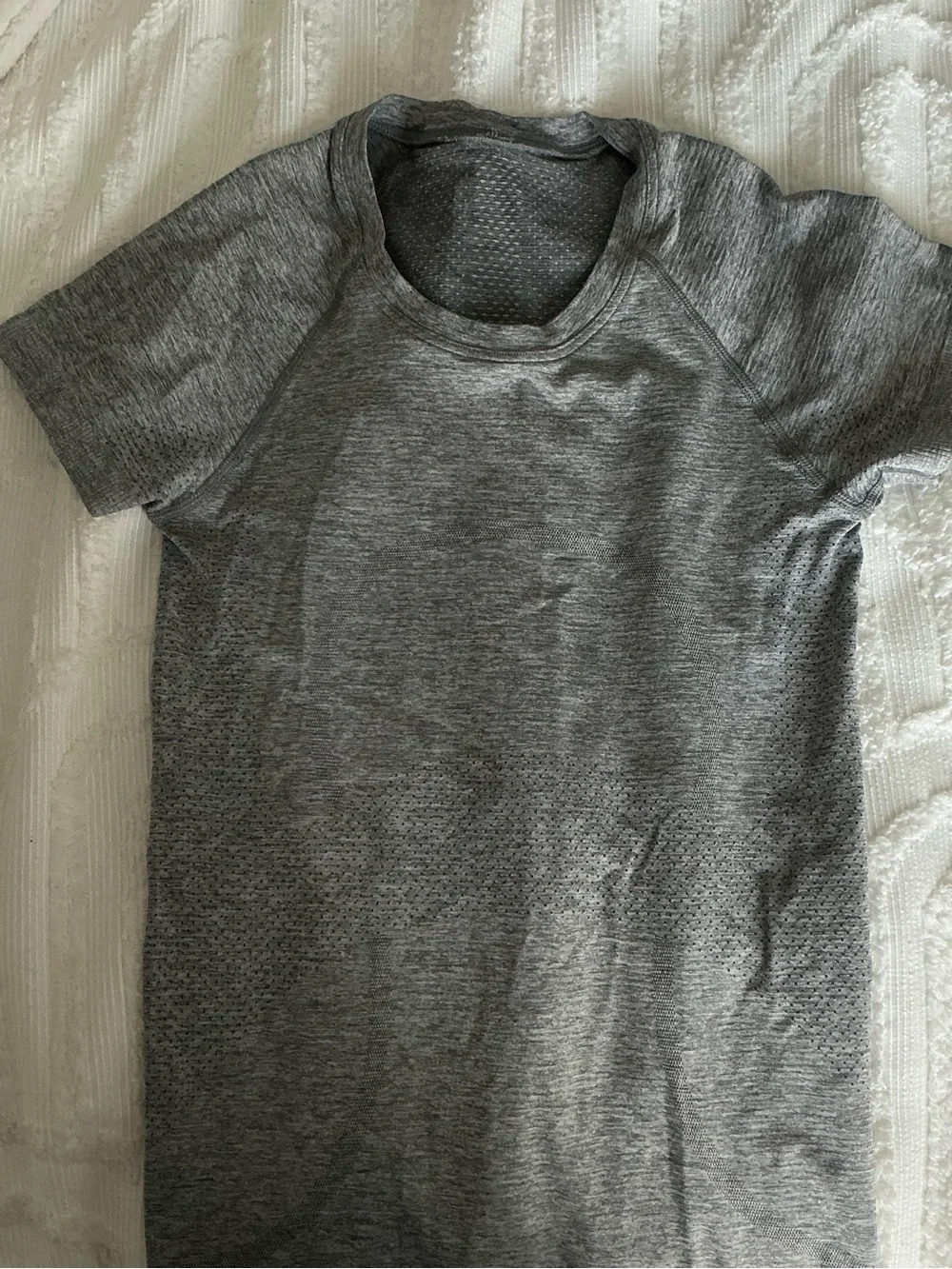 lululemon athletica swiftly tech short sleeve gray